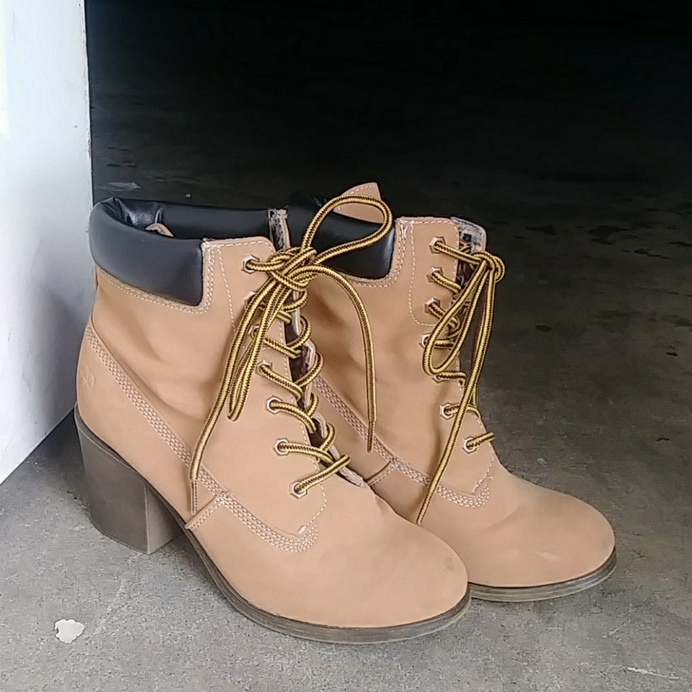 Timbland style booties!